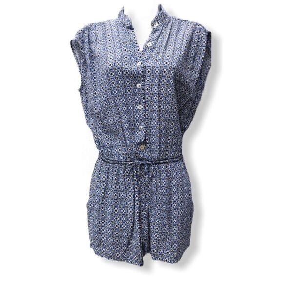 Max Studio Shorts Romper - Picture 1 of 10